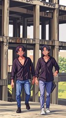 #Boys_Attitude_Animation_Cartoon_Create_#shorts_#ai_#cartoon_#anime