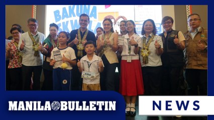 Manila gov't leads Bakuna Eskwela immunization drive