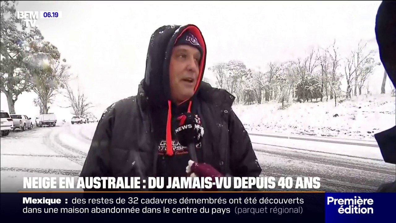 L'est de l'Australie touché par les plus importantes chutes de neige dans la région depuis des décennies