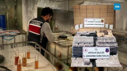 81 ilde sahte alkol operasyonu; 121 şüpheli yakalandı!