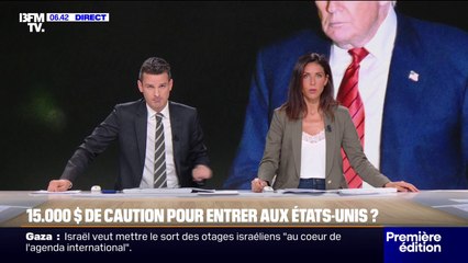 Pour lutter contre l'immigration clandestine, Donald Trump souhaite imposer une caution de 15.000$ à certains étrangers pour entrer aux États-Unis