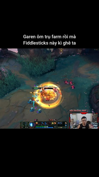 Garen ôm trụ farm rồi mà Fiddlesticks này kì ghê ta #garen #fiddlesticks #lienminhhuyenthoai #leagueoflegends #knightriseky