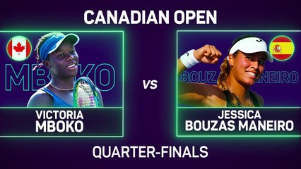 Teen sensation Mboko reaches Canadian Open semi-finals