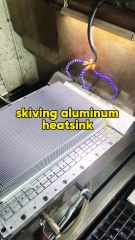 skiving aluminum heatsink