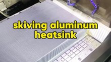skiving aluminum heatsink