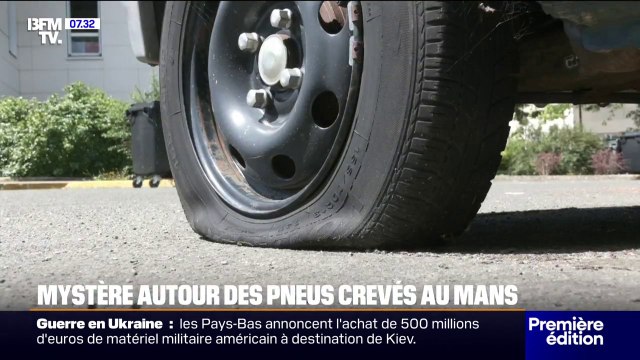 Les pneus d'une cinquantaine de voitures crevés au Mans: un appel à témoins lancé