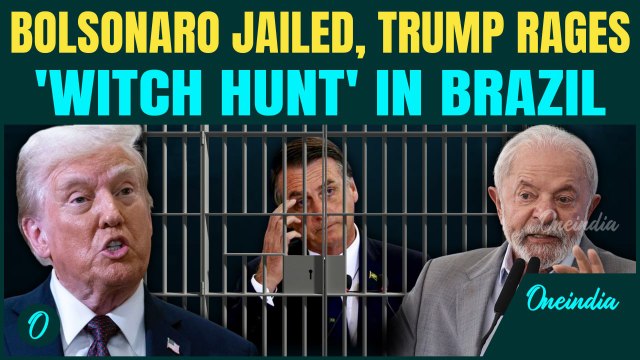 Brazil Jails Trump’s Ally Bolsonaro—White House WARNS of Consequences as Trade WAR with Lula Ignites