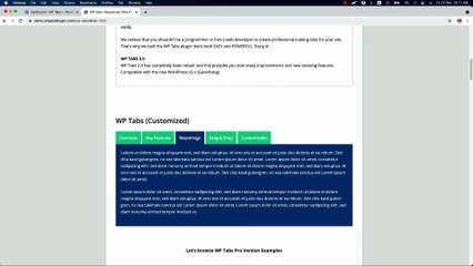WP Tabs - Getting Started