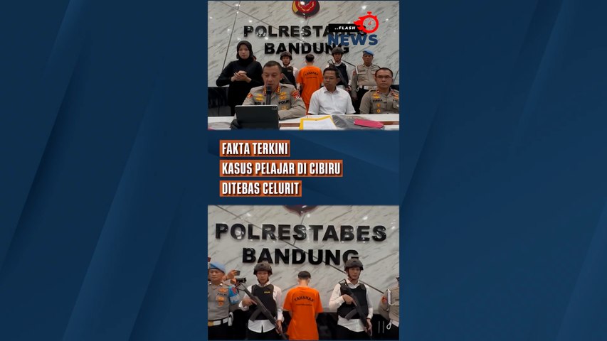 Fakta Terkini Kasus Pelajar SMK di Cibiru Ditebas Celurit
