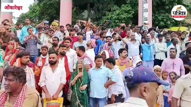 शाही महासवारी... राजषी ठाठ बाट से भक्तों के बीच पहुंचे भगवान ओंकारेश्वर और ममलेश्वर