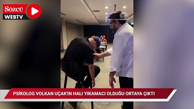 Sahte diplomalı psikolog Volkan Uçak'ın halı yıkamacı olduğu ortaya çıktı