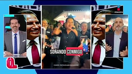 El gobernador de Chiapas demuestra su talento cantor