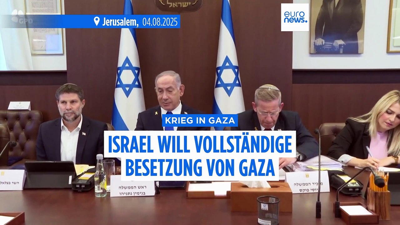 Netanjahu: Entscheidung für vollständige Besetzung des Gazastreifens ist gefallen