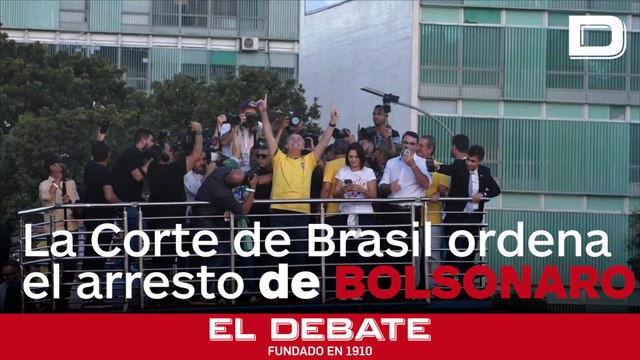 La Corte Suprema de Brasil ordena el arresto domiciliario de Bolsonaro