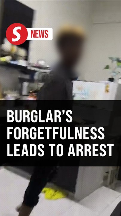 Man caught after returning to burglarised house to retrieve items