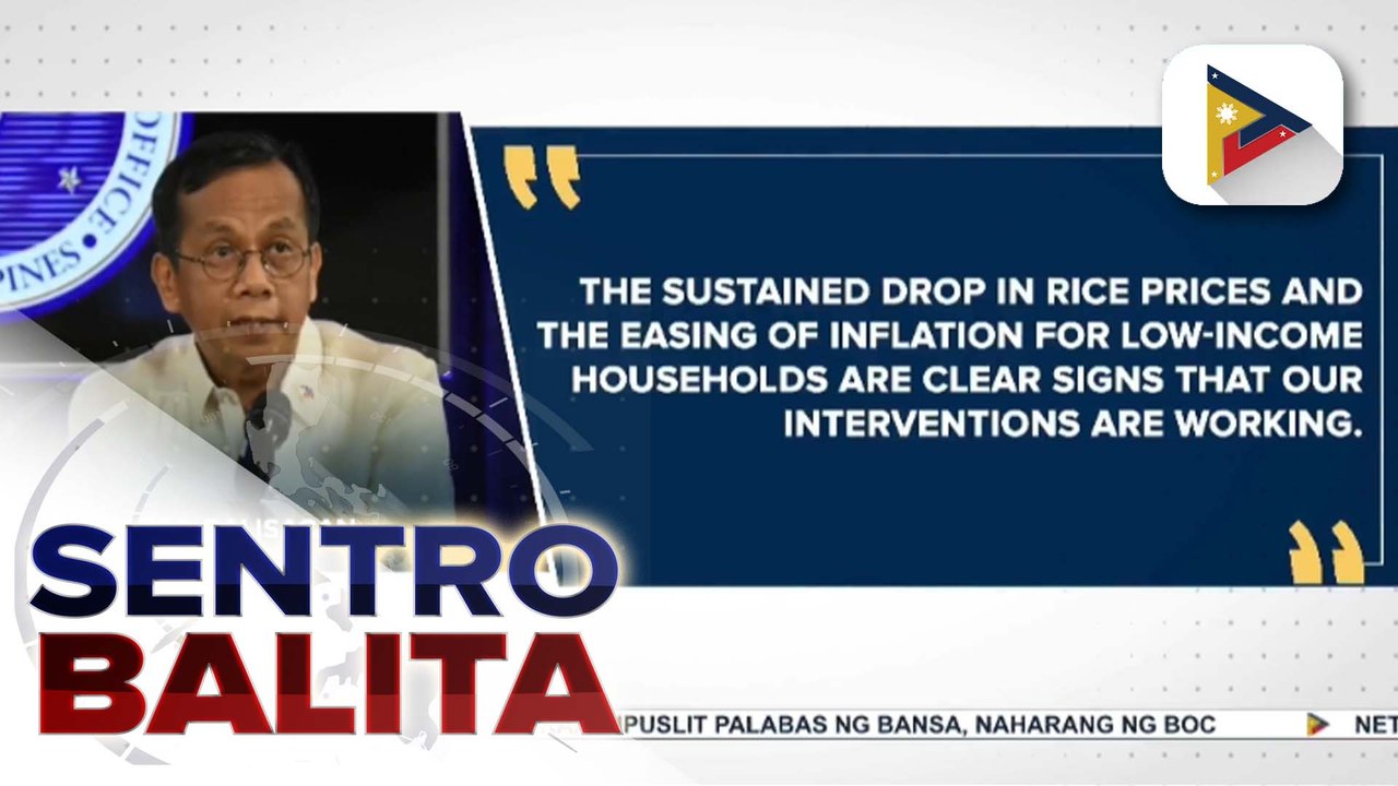 Pagbagal pa ng inflation nitong Hulyo, patunay na gumagana ang mga hakbang ng pamahalaan ayon sa DEPDev