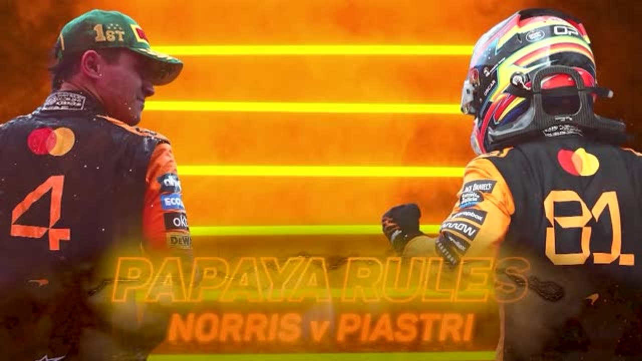 Papaya Rules – Norris and Piastri battle for F1 glory