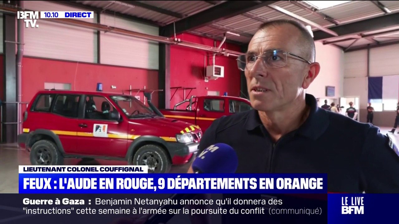 Feux de forêt: le département de l'Aude placé en alerte rouge