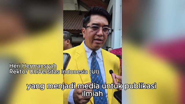 UI Masuk Daftar Watch List Integritas Riset, Rektor Janji Perketat Pengawasan Publikasi