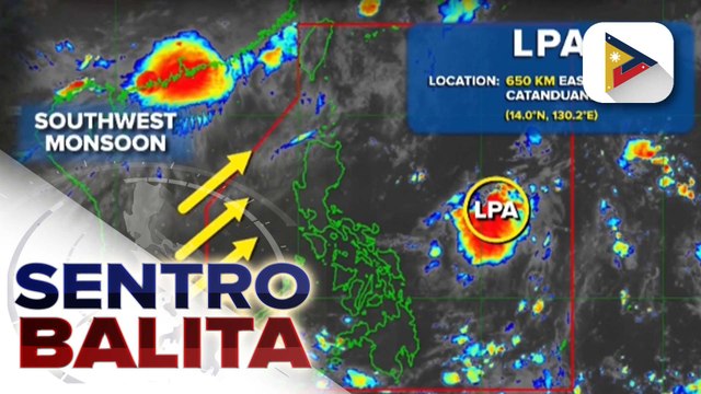 Binabantayang LPA, pumasok ng PAR at posibleng magpaulan sa ilang bahagi ng bansa pagdating ng Huwebes o Biyernes; monsoon break, nararanasan din ngayon