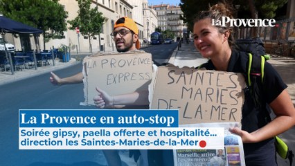 Soirée gipsy, paella offerte et hospitalité...de Marseille aux Saintes-Maries-de-la-Mer en auto-stop
