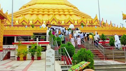 Visit to the Global Vipassana PAGODA India | Must Do in Mumbai | Gorai | Borivali west  | Hindi