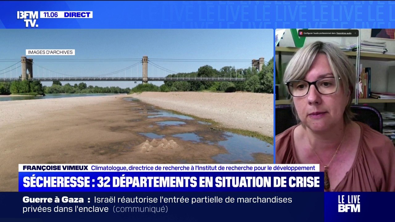 Sécheresse: 32 départements en situation de crise, des restrictions d'eau mises en place