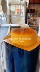 Japanese cheesecake in Paris 📍