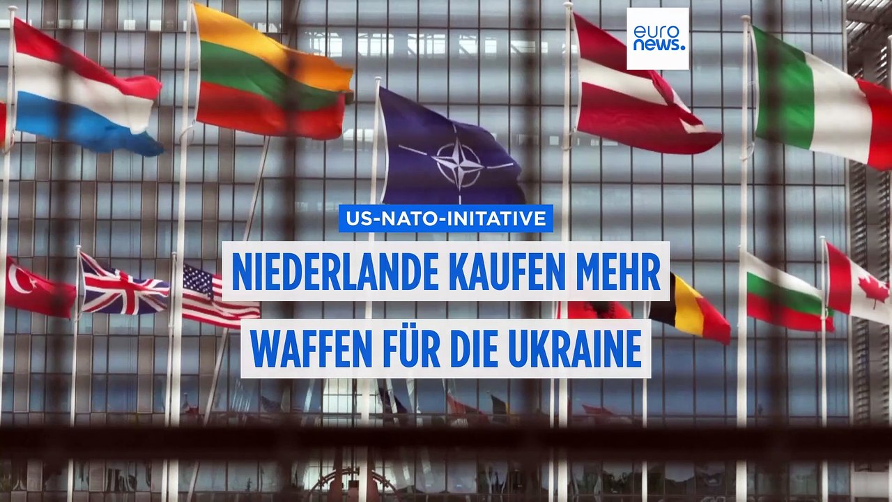 Trump-Nato-Initiative: Niederlande kaufen Ukraine Militärgüter für 500 Millionen Euro
