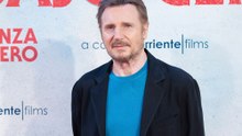 Liam Neeson and his son Daniel showed their support for Pamela Anderson at her final performance in Camino Real