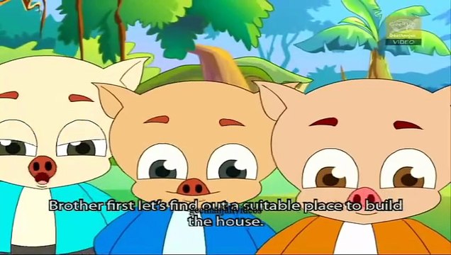 Three Little Pigs and the Big Bad Wolf - Fairy Tales - Full Story