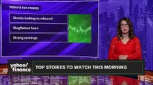 Disney earnings top estimates, stagflation fears enter markets