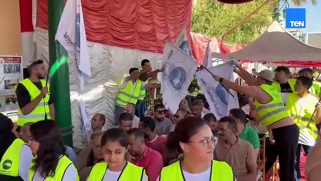 مع بداية اليوم الثاني زحام للناخبين أمام لجان مدينة أسيوط للمشاركة في انتخابات مجلس الشيوخ