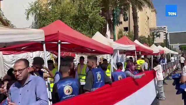 توافد شباب أسيوط علي لجان انتخابات مجلس الشيوخ للمشاركة في الانتخابات