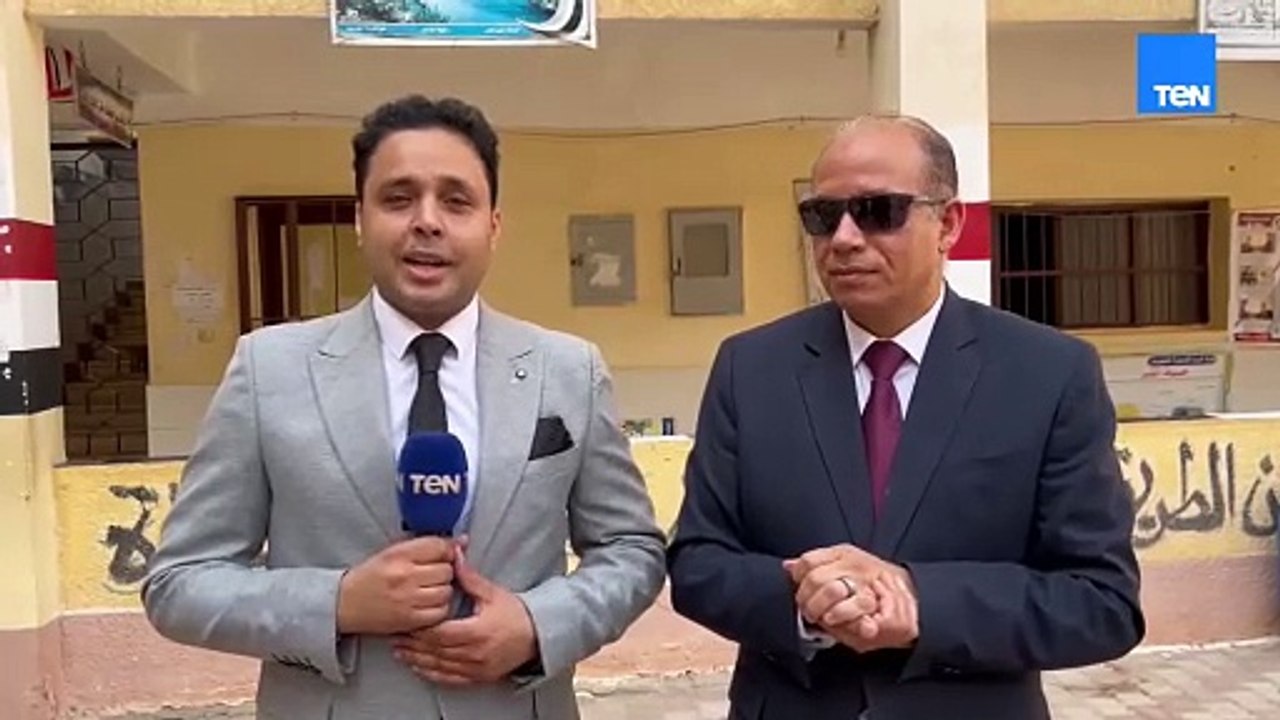 لقاء خاص حول الانتخابات لقناة  #TeNTV مع رئيس جامعة المنصورة داخل إحدى لجان الانتخابات