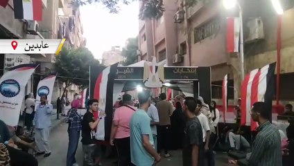 توافد الناخبين علي اللجان بمحافظة القاهرة