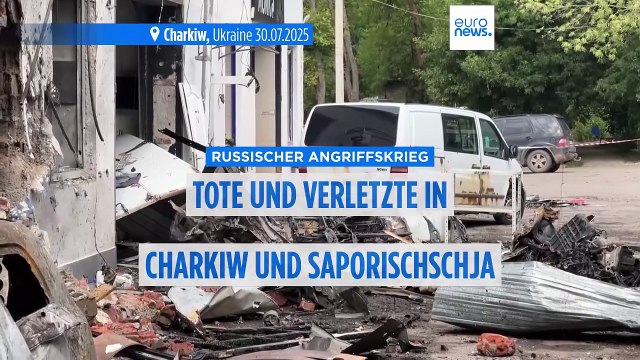 Ukraine unter Beschuss: Mindestens 5 Tote bei intensiven russischen Luftangriffen