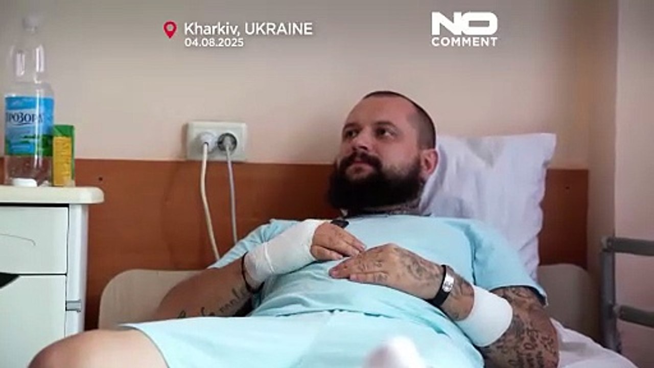 NO COMMENT: Zelenski visita a soldados heridos en el hospital militar de Járkov