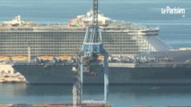 Le plus grand porte-avions américain est à Marseille