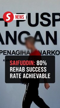 AADK to target 80% rehab rate for drug users, says Home Minister