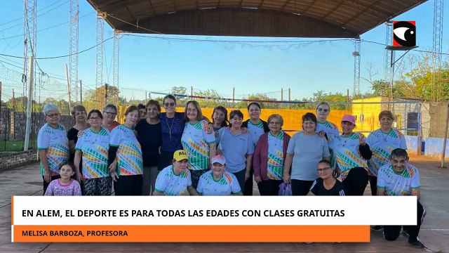 En Alem, el deporte es para todas las edades
