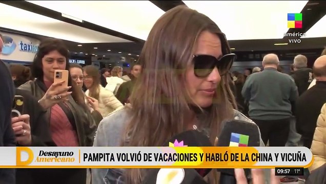 Pampita explicó por qué le dio like al comentario que vuelva con Benjamín Vicuña