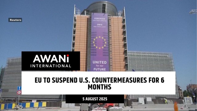 Tariffs: EU to suspend U.S. countermeasures for 6 months