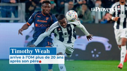 Timothy Weah arrive à l'Olympique de Marseille, 20 ans après son père
