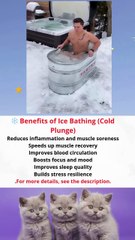 ❄️ Benefits of Ice Bathing (Cold Plunge)
