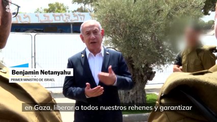 Netanyahu: "Es necesario completar los objetivos de la guerra en Gaza"