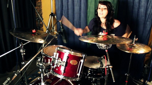 Drum Cam de ''Guts'' - Trexist Cymbals (Indiscipline) (Dec 24, 2014) [Ana De Ferreira]
