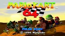 MARIOKART 64 EN ESPAÑOL CON TEXTURAS HD COPA ESPECIAL. EXTRA.