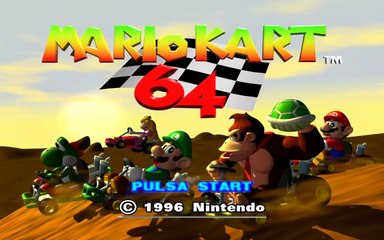 MARIOKART 64 EN ESPAÑOL CON TEXTURAS HD COPA ESPECIAL. EXTRA.