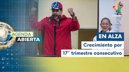 Presidente de Venezuela destacó el crecimiento de la economía en un 7.71%